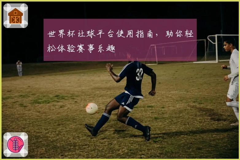 世界杯让球平台使用指南，助你轻松体验赛事乐趣